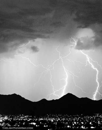 Lightning Photography print