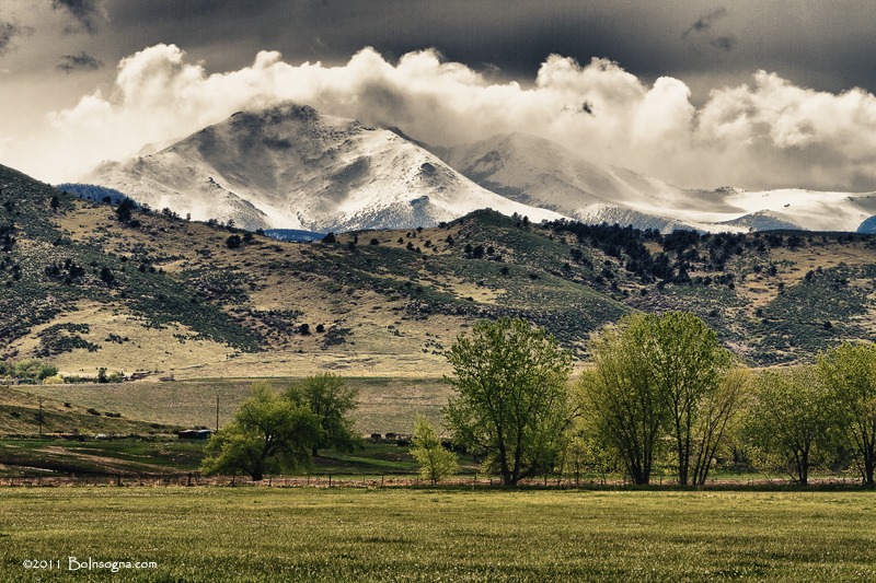 Longs Peak Mount Meeker Colorado Boulder County 