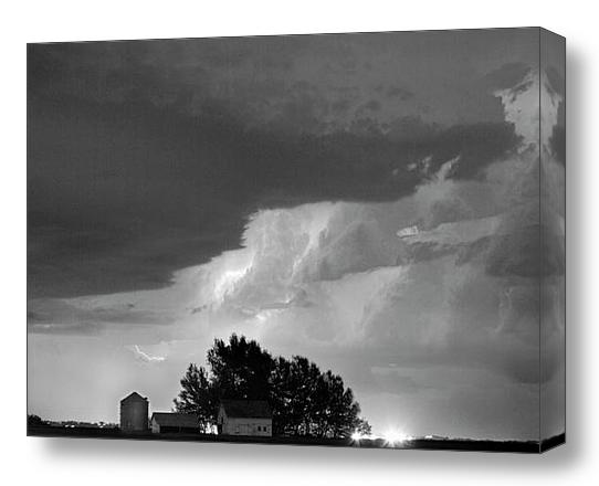 Country Storm Fine Art Print and Canvas Wall Art