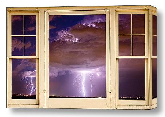 Double Lightning Strike Picture Window Decorating Tips Add a Nature Window View to Any Room With Fine Art Picture Windows