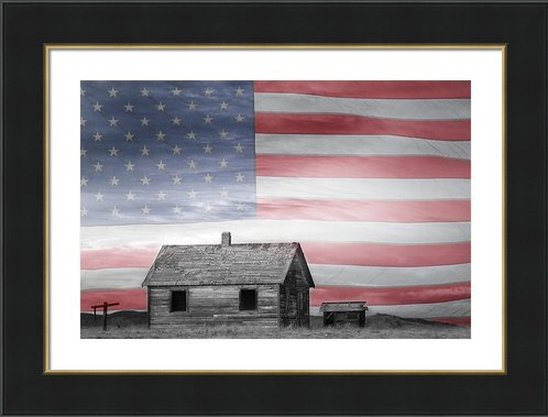 Rustic America Framed Fine Art Print