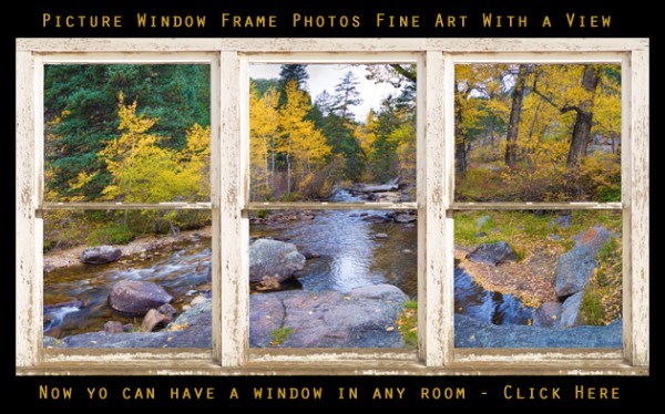 Happy Place Picture Window Frame Photo Fine Art