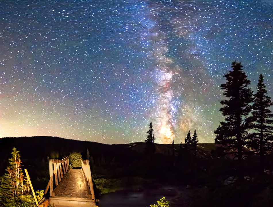 Walking Bridge to The Milky Way
