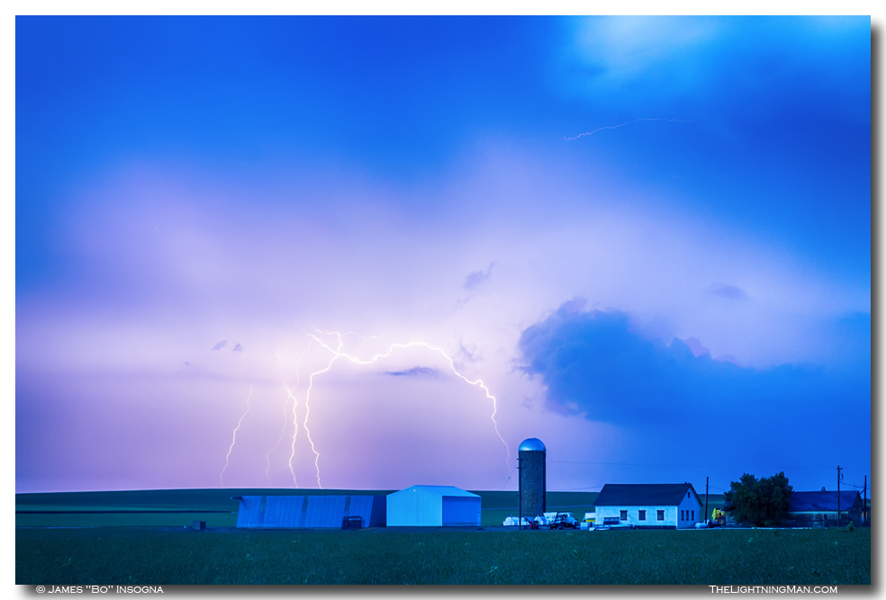 Colorado Country Lightning Storm