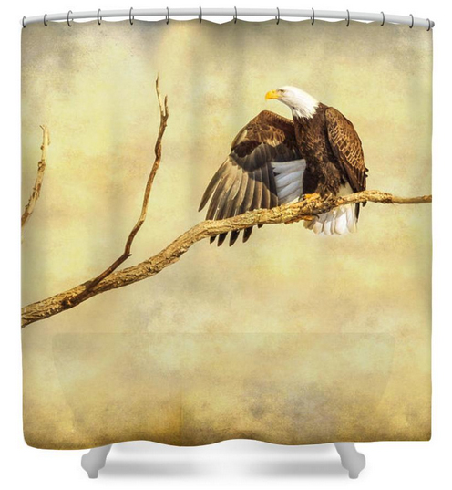 Majestic Eagle Point Shower Curtain