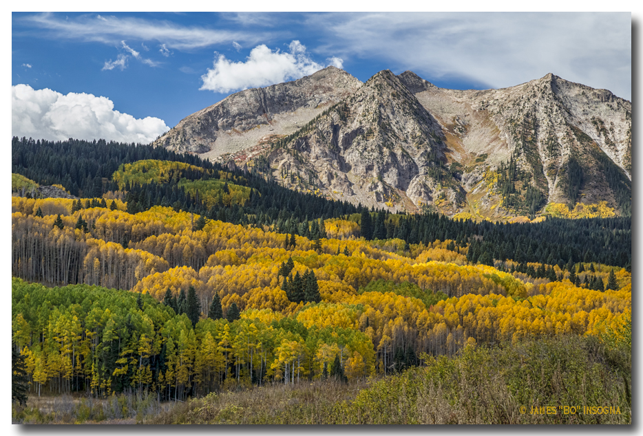 Rocky Mountain Autumn Season Colors