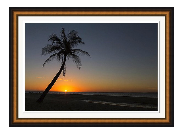 Bantayan Sunrise Framed Print