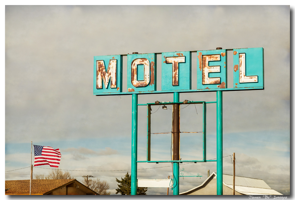 American Retro Motel Sign